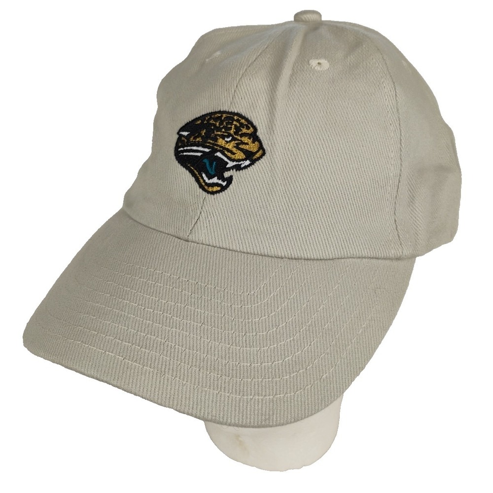 New Jacksonville Jaguars Baseball Cap Beige Embroidered NFL Licensed‎ Cotton OS